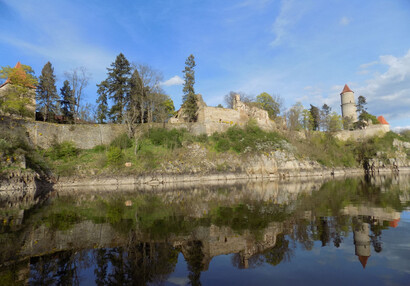 View from the Otava River's Side